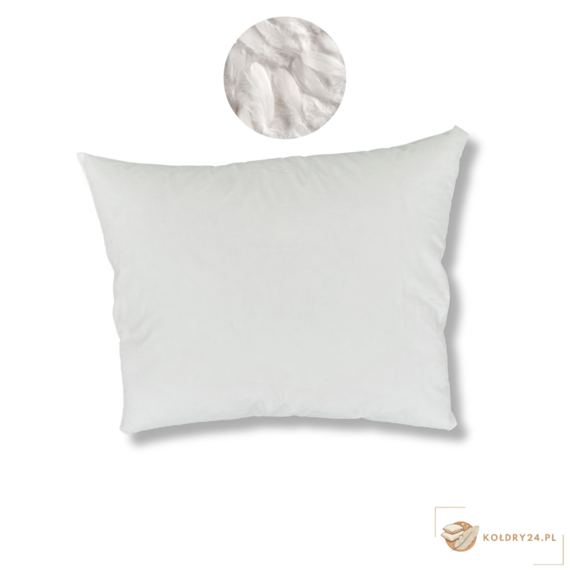 Poduszka z pierza 90 cm x 80 cm, 2 kg